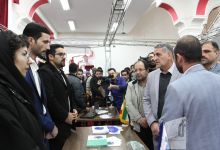 گزارش تصویری مراسم افتتاحيه نمايشگاه كار استان سمنان